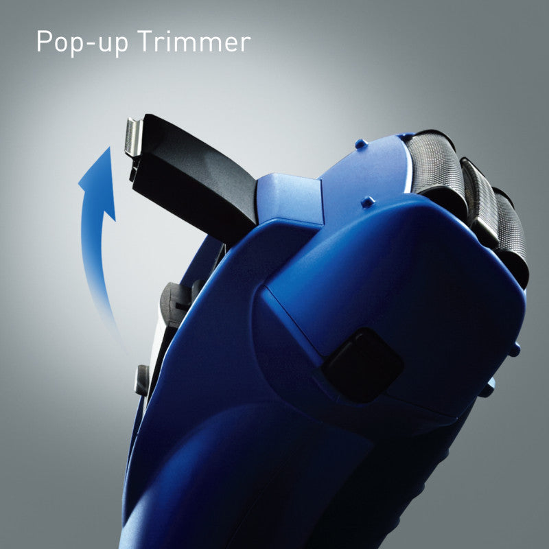 Panasonic 3-Blade Wet and Dry Rechargeable Shaver - Blue (ES-SL41-A541)