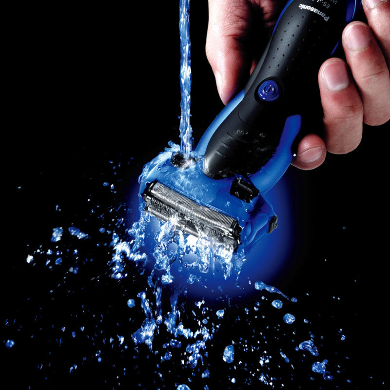 Panasonic 3-Blade Wet and Dry Rechargeable Shaver - Blue (ES-SL41-A541)