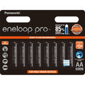 Panasonic AA Eneloop PRO Rechargeable Battteries 8PK (BK-3HCCE/8BT)