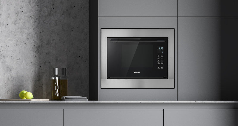 Panasonic 31L 1000W Inverter Flatbed Steam, Bake, Grill and Microwave Oven (NN-CS89L)