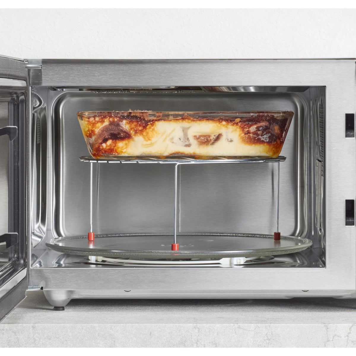 Panasonic 27L 4-in-1 Air Fry Convection Microwave - Silver (NN-CD58RS)