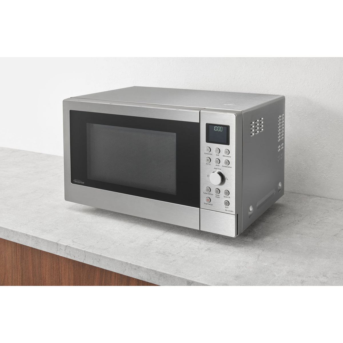 Panasonic 27L 4-in-1 Air Fry Convection Microwave - Silver (NN-CD58RS)