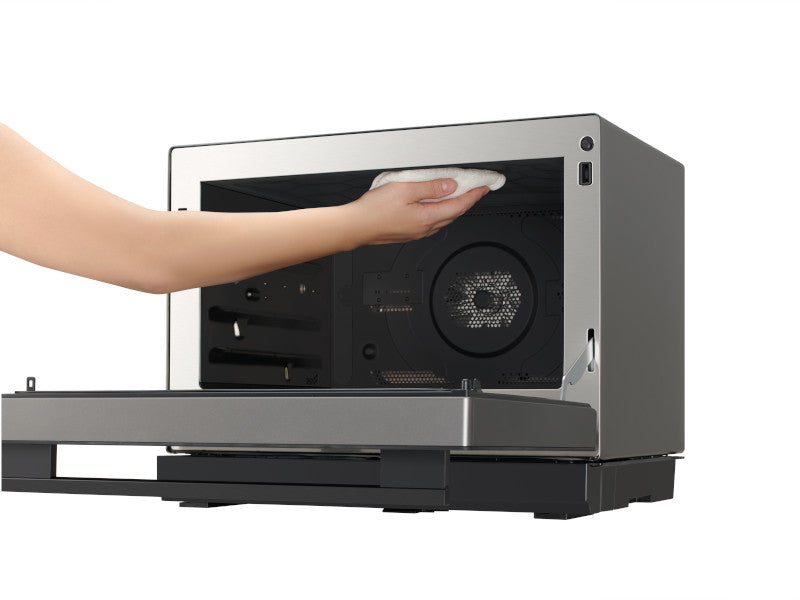 Panasonic 31L 1000W Inverter Flatbed Steam, Bake, Grill and Microwave Oven (NN-CS89L)