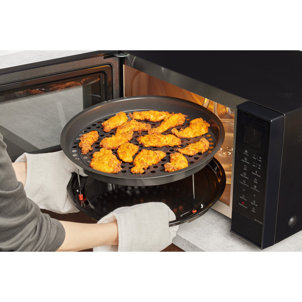 Panasonic 27L 4-in-1 Air Fry Convection Microwave - Black (NN-CT56RB)