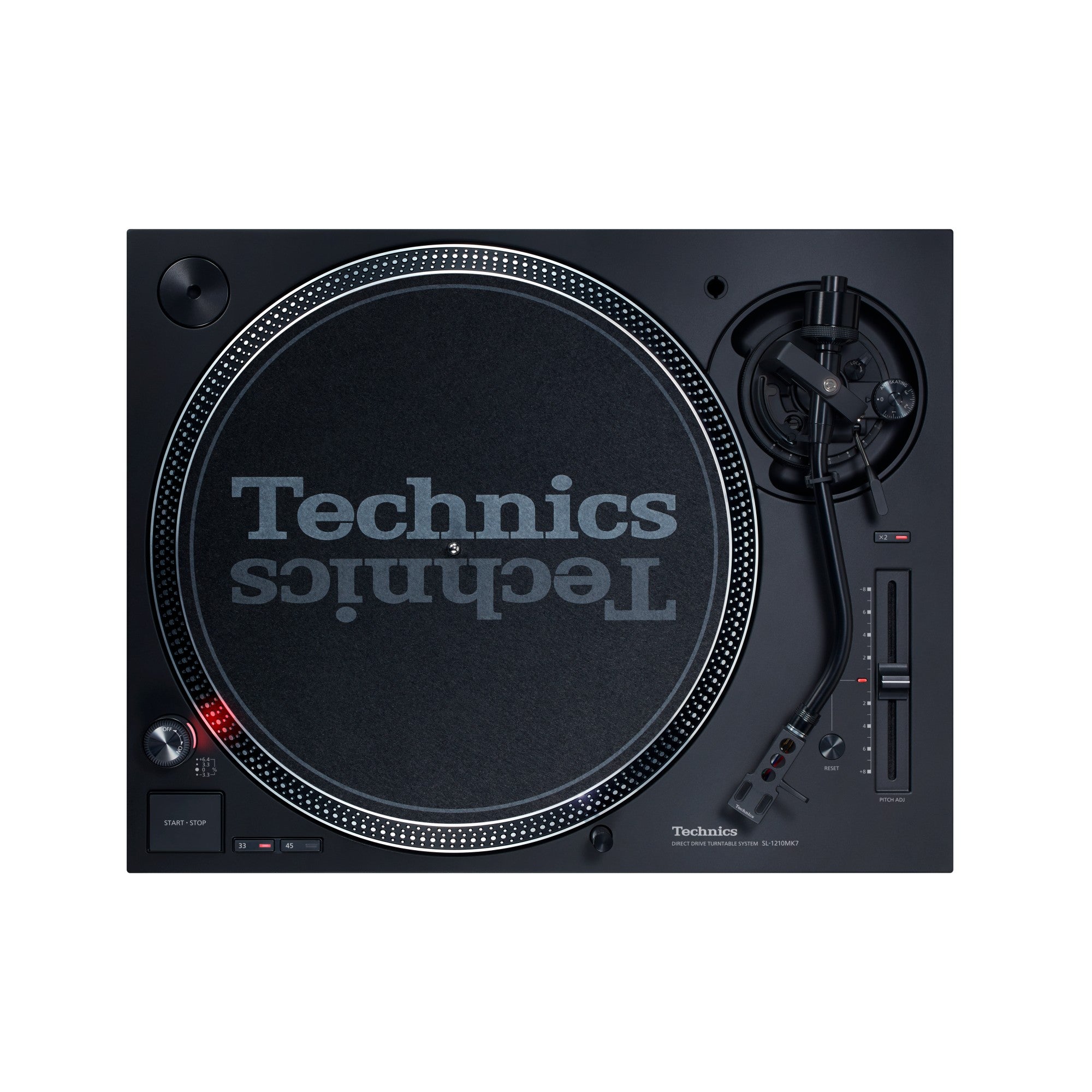 Technics Professional Direct Drive DJ Turntable - Black (SL-1210MK7)