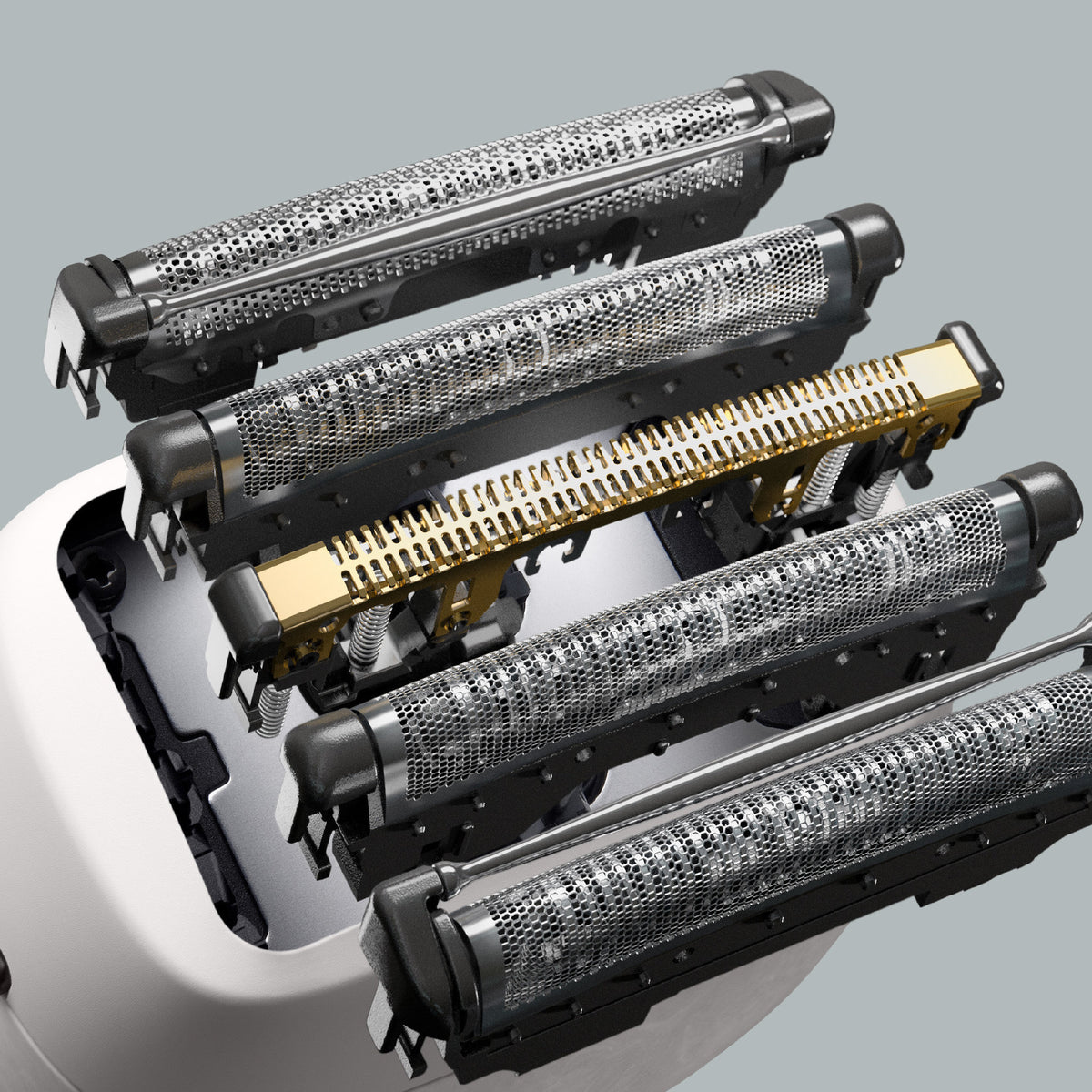 Panasonic Compact Electric Shaver - 5-Blade Linear Motor - White NAGORI (ES-PV6B-W841)